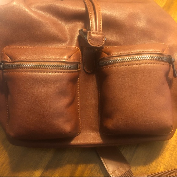 NEW $890 Longchamp Small 3D Leather Backpack in Cognac! - Picture 10 of 12